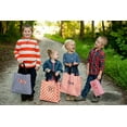 thumbnail image 3 of Polyester Fabric Halloween Bag Trick or Treat Storage - Can be Personalized Blacks Stripes, 3 of 3