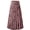 C-Pink Floral, variant on UVN Skirts for Women Summer Chiffon Pleated A-Line Long Skirt Elastic High Waist Swing Tiered Boho Beach Floral Print Maxi Skirts