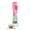 Pink, variant on Unbranded Foldable Dog Water Dispenser with 10 fl oz Capacity, White Plastic and Silicone, Lockable Water Bottle, Carabiner