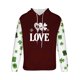 thumbnail image 5 of Sudadera con capucha para hombre, estilo informal, con estampado del Día de San Patricio, con cordón y manga larga, de poliéster., 5 of 5