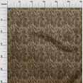 thumbnail image 2 of oneOone Cotton Flex Light Brown Fabric Tiger Animal Skin Fabric For Sewing Printed Craft Fabric By The Yard 40 Inch Wide, 2 of 4