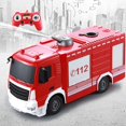 thumbnail image 3 of Camión de con control remoto completamente funcional (escala 1/26), juguete para regalo para niños Zulema Mini juguete de bomberos para niños, 3 of 8