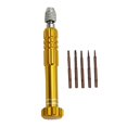 thumbnail image 4 of 5 In 1 Magnetic Screwdriver Torx Flat Cross Star Head 15/08/20/T5/T6 For Cell Mobile Watch Phone Repairing Kit Manual Tools, 4 of 5