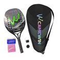 thumbnail image 3 of Colaxi Beach Tennis Racket Beach Tennis Racquet for Kids Portable Lightweight Carbon Fiber Beach Tennis Paddle with Bag for Backyard Green, 3 of 8