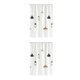 thumbnail image 2 of Injueey Poliéster Anti moho e impermeable Cortina de ducha a prueba de moho - Baño grueso Patrón geométrico esencial Cortina de ducha 120W 120W*180H 2Conjunto, 2 of 6