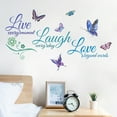 thumbnail image 3 of Billuyoard Adhesivo de pared colorido DIY calcomanía papel tapiz autoadhesivo extraíble hogar sala de estar TV decoración de fondo Decoración del hogar Tipo 2, 3 of 6