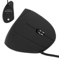 thumbnail image 4 of Wired Mouse,  Abs Environmental Protection Scratches Resistance Vertical Mouse, For Home, Office,, 4 of 8