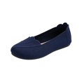 thumbnail image 3 of Willtoo Women's Knit Ballet Flats Round Toe Slip On Breathable Shoes Comfortable Casual Work Flat Shoes, 3 of 5