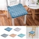 thumbnail image 1 of Cojín de sillón de franela para comedor 45x45cm - Patrón antideslizante, lavable a máquina, almohadilla para el asiento de oficina y hogar para confort y soporte lumbar, 1 of 4