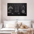thumbnail image 2 of Elephant Stock Rocket Propelled Missile Bw Patent Wall Art - Horizontal Canvas Wall Art - Living Room Wall Decor - Patent Canvas - Black And White Decor - 45" x 30", 2 of 8