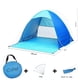 thumbnail image 2 of iCorer Pop Up automático instantáneo portátil al aire libre Quick Cabana Beach Tent Sun Shelter, azul, 2 of 5