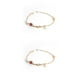 thumbnail image 4 of Jumpingount de cristal de aleación Bohemio Adolescente Lindo Brazalete con cuentas Fecha de compromiso Joyería hecha a mano Regalos de Cuenta rosa 2piezas, 4 of 6