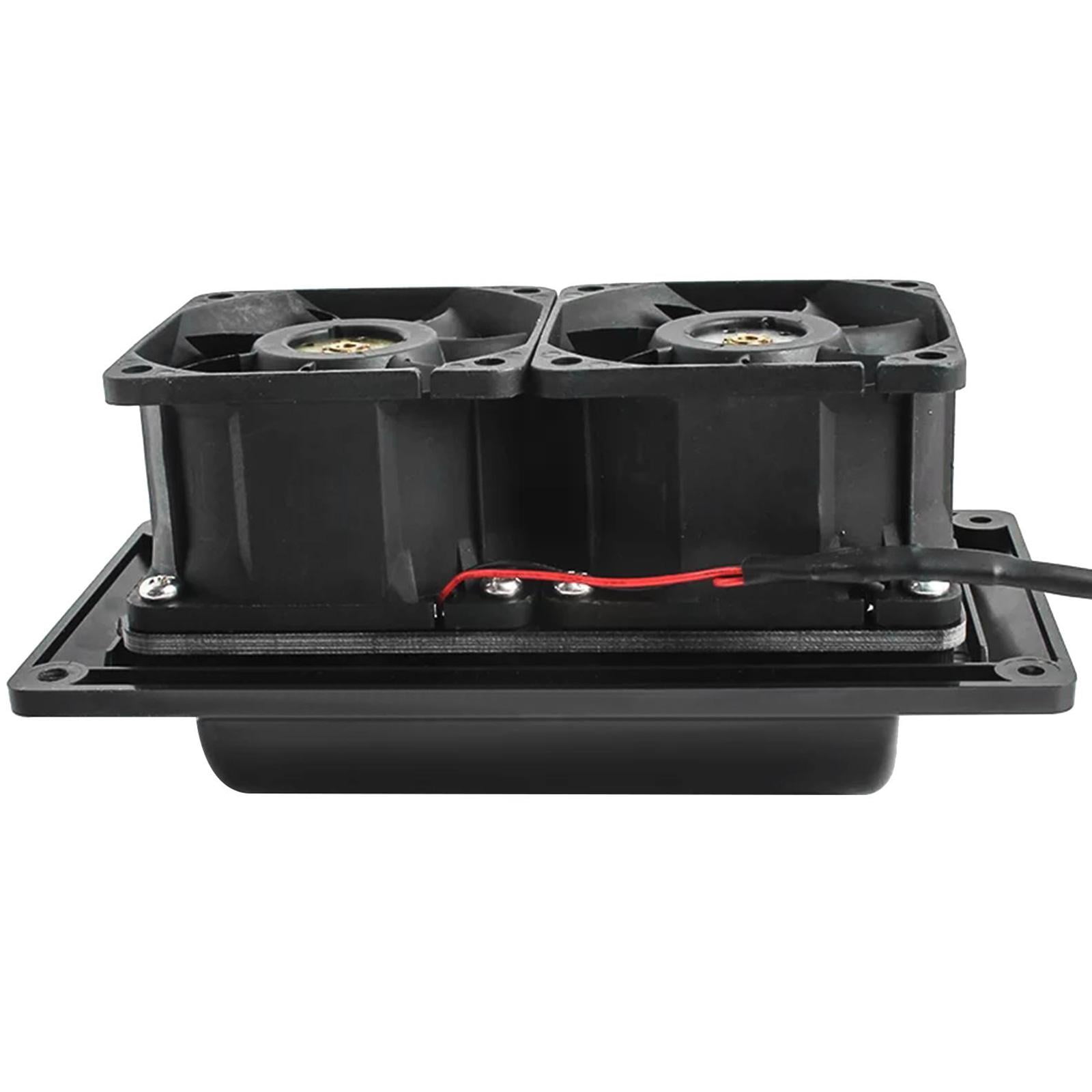Caravan Accessories DC12V 6W Range Hood Exhaust Fan Black/White Vent Quick Exhaust Oil Suction Kitchen Vent For Motorhome ,Rv Camper Accessories