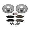 thumbnail image 3 of PowerStop Front Z23 Evolution Sport Carbon-Fiber Ceramic Brake Pad and Drilled & Slotted Rotor Kit Fits: OLDSMOBILE Select Models K7794, 3 of 10