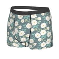 thumbnail image 2 of Wukai Flower Print Men’s Underwear Breathable Boxer Briefs,&nbsp;Moisture Wicking & Breathable-Small, 2 of 7