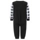 thumbnail image 3 of Conjunto de pijamas navideños familiares a juego: camisetas con estampado de letras y pantalones a cuadros. Pijamas de vacaciones para papá, mamá e hijos., 3 of 8