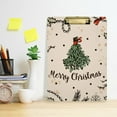 thumbnail image 6 of FMSHPON Sketch New Year's Christmas Design Clipboard Hardboard Wood Nursing Clip Board and Pull for Standard A4 Letter 13x9 inches, 6 of 8