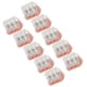 thumbnail image 4 of 10 piezas Conector de cable de empuje Cable flexible duro Conductor rápido Control industrial PCT-103D Kit surtido Sujetadores Carcasa de PC ignífuga ANGGREK Otros, 4 of 8