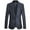 Blue, variant on Pisexur Mens Blazer Jacket Formal Business Long Sleeve One Button Blazers Fashion Oversized Sports Coat for Men Casual Print Suit Jackets for Men Plus Size Blazer M-6XL