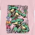 thumbnail image 3 of Teenage Mutant Ninja Turtles - Femme Comic Girls' Fitted Short Sleeve Graphic T-Shirt, 3 of 5