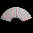 thumbnail image 6 of Raindrops 1Set Hand Fan Folding with Light-Up Function Red Color for Party Accessories and Performances, 6 of 8