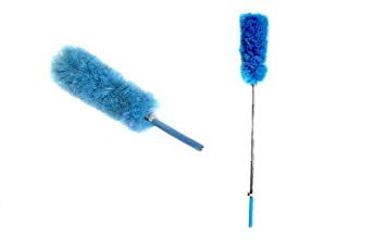 Boardwalk Lambswool Extendable Duster Plastic Handle Extends 35" to 48" Assorted 