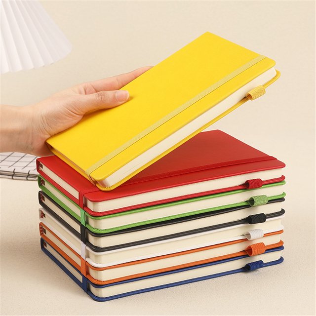 Cuaderno Premium A5 - 100 hojas de papel daolín beige, material de oficina y estudio de moda, diario de diario creativo