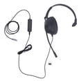 thumbnail image 2 of Customer Service Headphone, Lightweight USB C Plug Monaural Plug and Play Adjustable Volume Phone Headset  for Mobile Phone for Laptop, 2 of 7