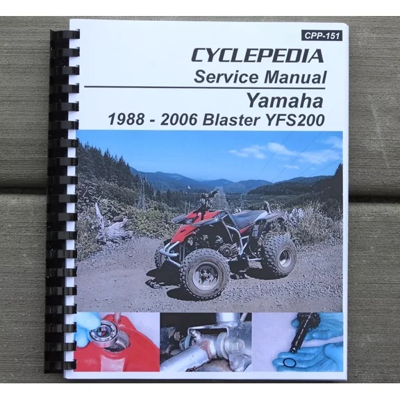 1988-2006 Yamaha Blaster YFS200 YFS 200 SERVICE & REPAIR MANUAL