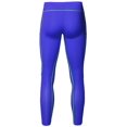 thumbnail image 2 of FashionOutfit Men's Athletic Compression Base Under Layer Fitness Mesh Insert Tight Pant, 2 of 5