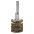 thumbnail image 1 of Wire Brush For Drill 4-layer Wire Brush Drill Attachment Rust Remover For Metal, 1 of 8