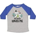 thumbnail image 3 of Inktastic Zebra My Yiayia Loves Me Boys or Girls Toddler T-Shirt, 3 of 5