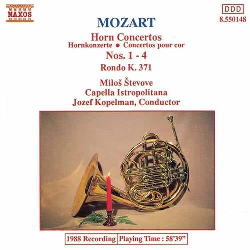 Mozart / Kopelman - Horn Concerti 1-4 - Music & Performance - CD