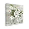 thumbnail image 3 of Stupell Industries Blooming White Florals Distressed Painting Country Still Life, 30 x 30, Design by Sally Swatland, 3 of 7
