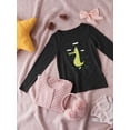 thumbnail image 3 of Sleepy Crocodile On The Clouds Long Sleeve Toddler -Image by Shutterstock,  3 Toddler, 3 of 4