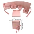 thumbnail image 2 of Rotating Gift Box with LOVE Letters, Spinning Surprise Box, Creative Valentine's Day Proposal Packaging Red, 2 of 4