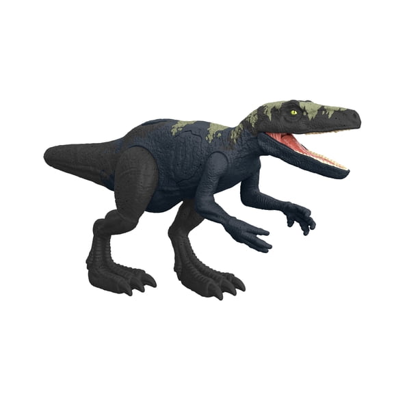 Jurassic World Epic Attack Herrerasaurus Dinosaur Toy Figure with Damage, Lights & Sounds