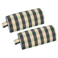 thumbnail image 1 of Uxcell Zero Gravity Chair Pillow, Recliner Replacement Pillow, Green Checkered 2 Pack, 1 of 1