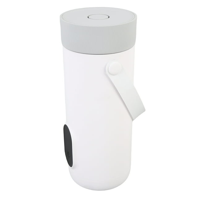 Small Hot Water Boiler, 10 Minutes Fast Boiling 12H Temperature Retention Cordless Portable Water Heater Leakproof Anti Dry Burning for Travel