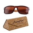 thumbnail image 1 of Lentes de Colores a la Moda VentDepot Soul Colors Polarized Madera de Bambú Policarbonato UV400, 1 of 1