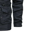 thumbnail image 6 of Suncoda Rain Jackets for Men Waterproof Windbreaker Jacket Mid-length Casual Outdoor Hooded Plus Size Jacket Spring And Autumn Clothes Ski Jackets For Men, 6 of 6