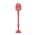 thumbnail image 4 of HOLIDAY TIME KNOCKED DOWN 38IN METAL MAILBOX, 4 of 5
