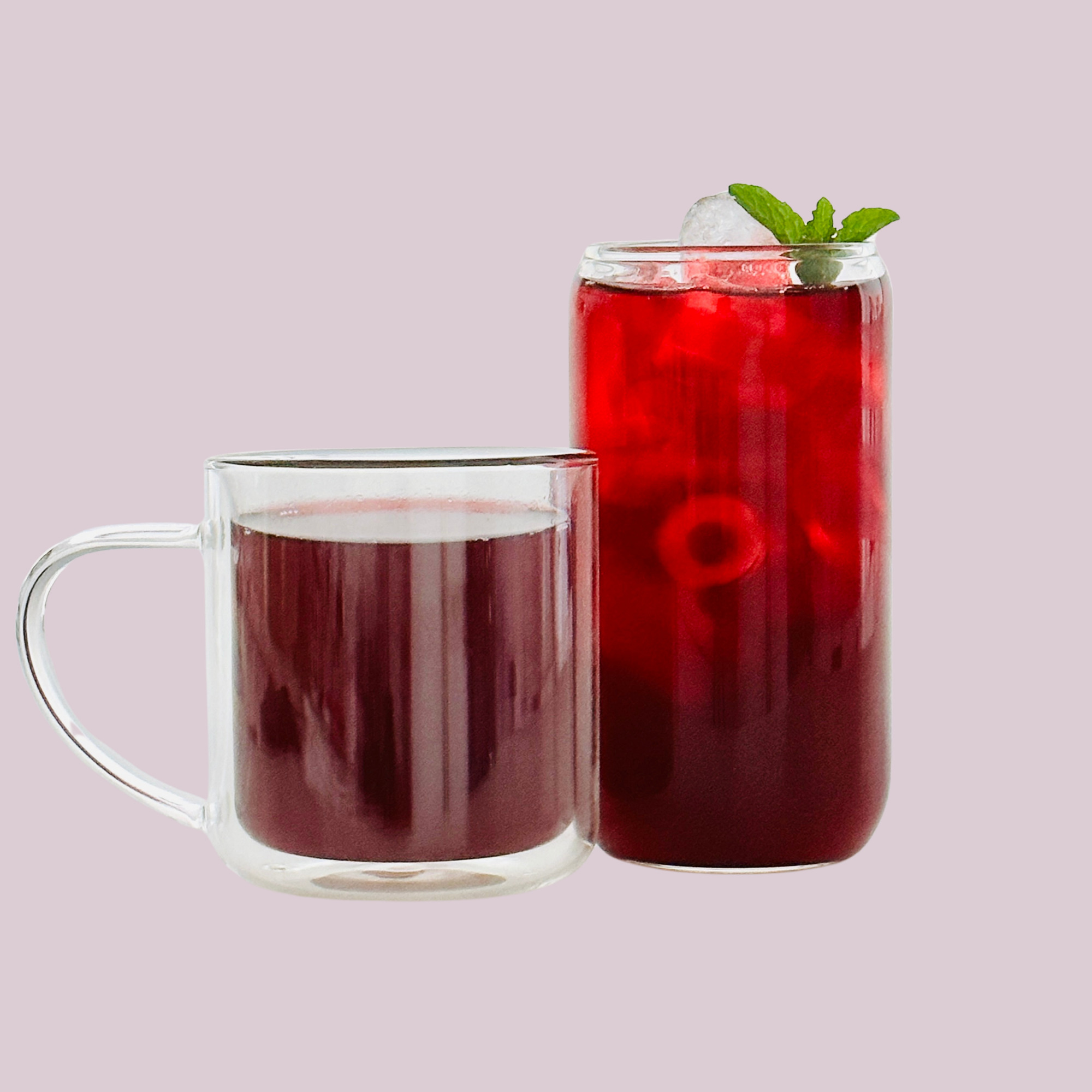 Bali Rose Hibiscus, Ginger + Cinnamon Loose Leaf Organic Tea