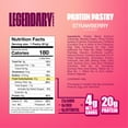 thumbnail image 5 of Legendary Foods Protein Pastry - Strawberry 4 Pack | Protein Snack | Keto Friendly | Gluten-Free, 5 of 13