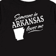 thumbnail image 4 of Inktastic Someone in Arkansas Loves Me Boys or Girls Long Sleeve Toddler T-Shirt, 4 of 5