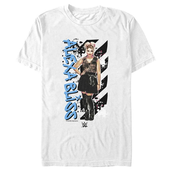 Men's WWE Alexa Bliss Poster  Graphic Tee White 3X Large
