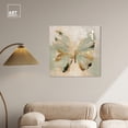 thumbnail image 3 of Sage Butterfly Colorful Canvas Wall Art by Art Remedy, Gallery Wrapped, 30"x30", 3 of 7