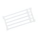 thumbnail image 5 of Puerta extensible, puerta retráctil para perros, barrera para escaleras, valla para cachorros 56to100cmx24cm blanco, 5 of 9