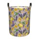 thumbnail image 1 of Fotbe Lavender Flowers Cesto de Ropa con Asas, Cesto Impermeable de Gran Capacidad, Bolsa de Lavado para Dormitorio, Cesto de Ropa con Ruedas y Asas-Small, 1 of 6