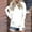 White, variant on Abomasnow Womens Essentials Hoodie Long Sleeve Pullover Hoodie Sweatshirts Casual Fall Fashion Slim Fit Solid Color Tunic Tops